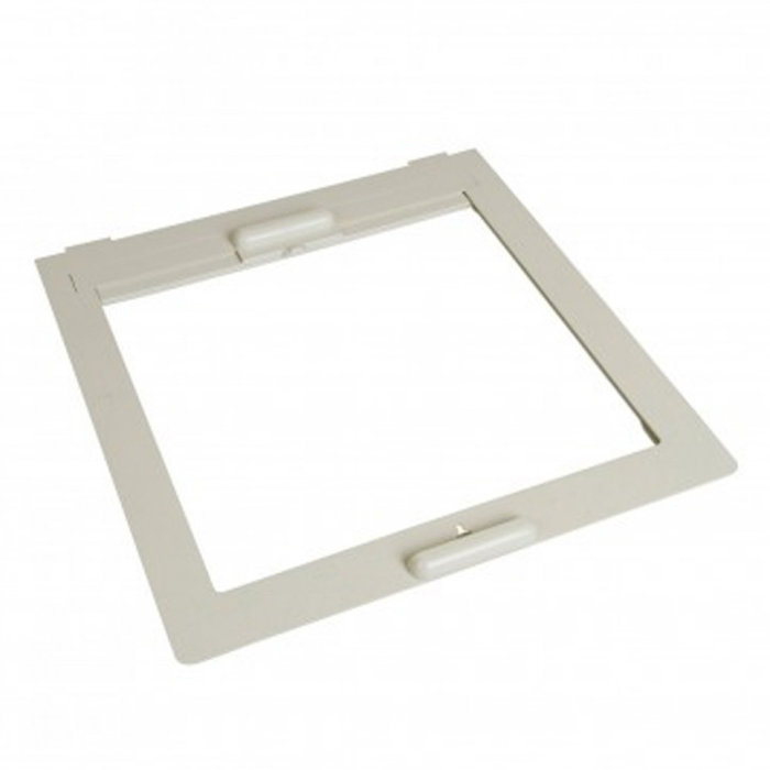 MPK MPK Vliegenhor Scharnier Buitenzijde 40x40cm Wit