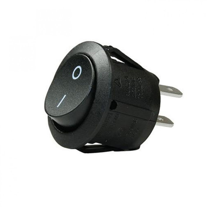 Fjord Outdoor Enkelvoudige schakelaar rond