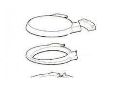 Thetford Bril & deksel