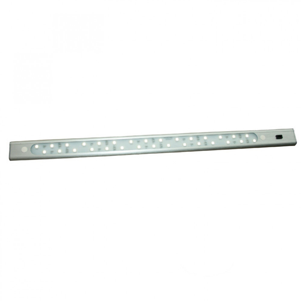 FjordOutdoor 30 LED Bar 50cm alu, Wit 4100K, sensor schak.