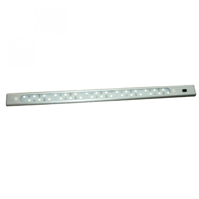 Fjord Outdoor 30 LED Bar 50cm alu, Wit 4100K,  sensor schak.