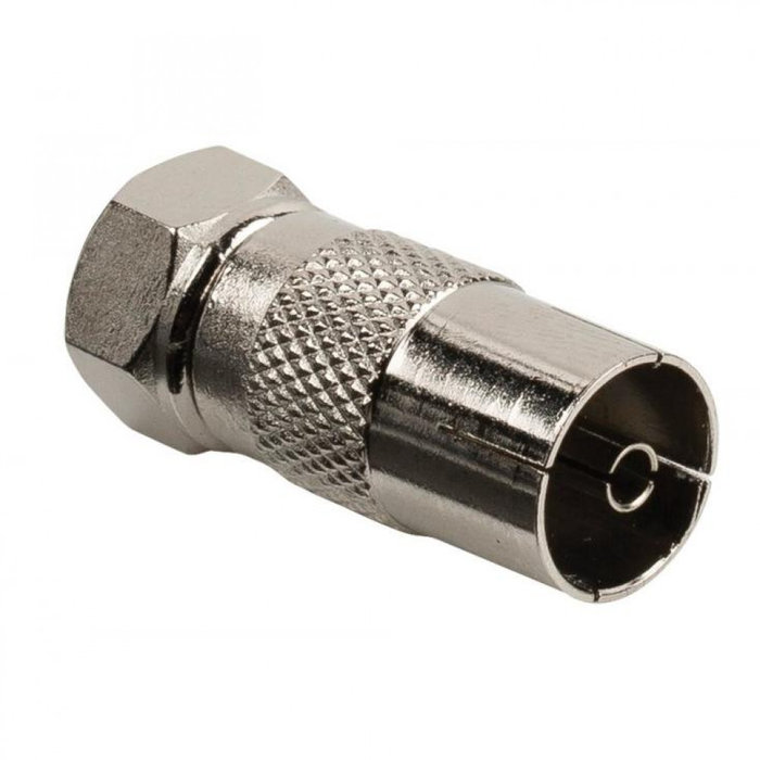 Fjord Outdoor Koppelstuk coaxstekker male>F-stekker.