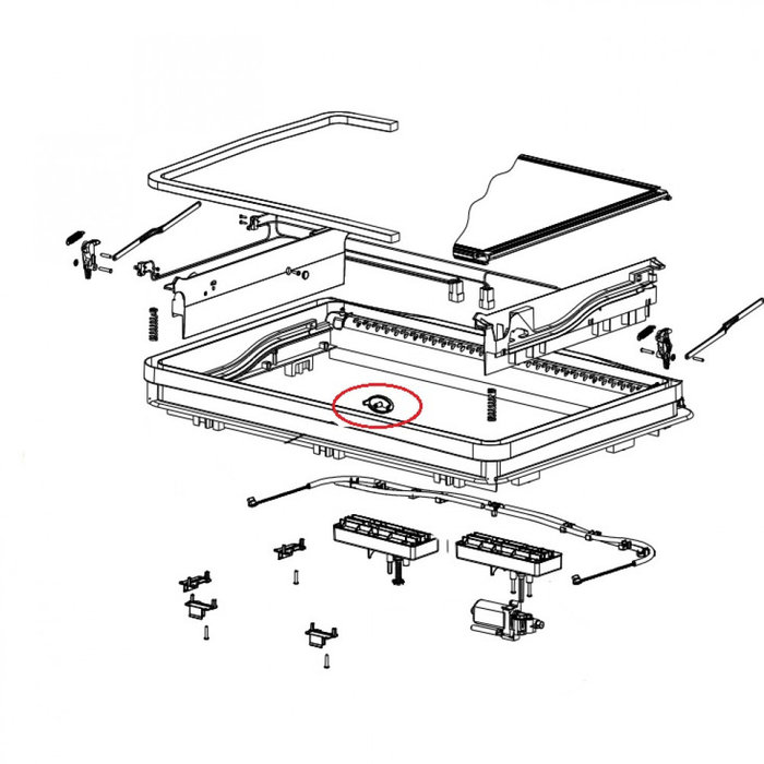 Dometic Dometic Midi Heki Drukknop