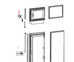 Dometic Dometic RMD8505 Koelkast sluiting