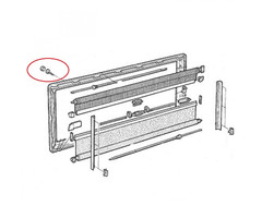 Dometic Dometic S4 Bevestingsset binnenkader crème/ Wit