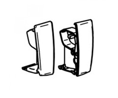 Thule Thule LH+RH Endcap leadrail 6200 antra