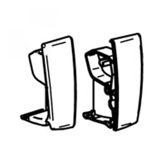 Thule Thule LH+RH Endcap leadrail 6200 antra