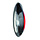 Jokon Markering LED SPL2011 Ovaal Opbouw Rood/Wit Zwart Frame