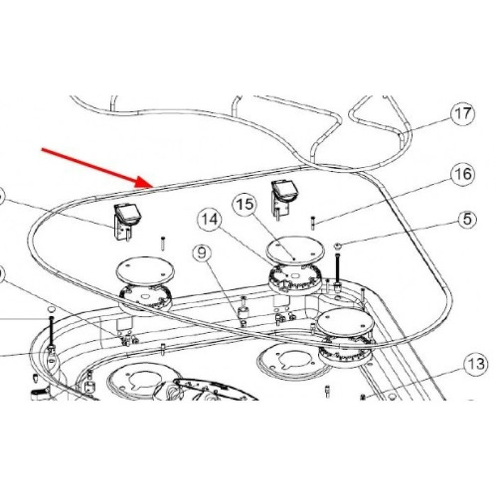 Thetford Afdichtrubber SPCC1210