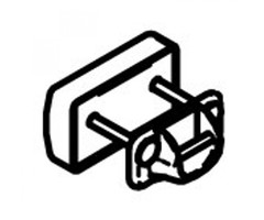 Thule Thule Mounting upper fixation kit (2x)