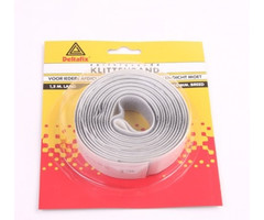 Deltafix 10 stuks Deltafix Klitteband Zelfklevend 1.5mx20mm Grijs