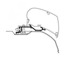 Thule Thule Ducato/Jumper/Boxer Adapter >2007 L3H2 375/L4H2 400