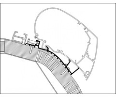 Thule Thule Carthago C-Line Adapter >2014 500