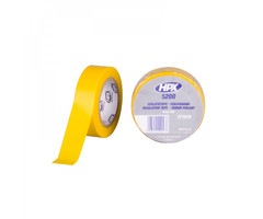 HPX HPX PVC Isolatietape 10mtrx19mm Geel