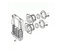 Truma Truma Wand-Afvoerset S2200 zonder Buis