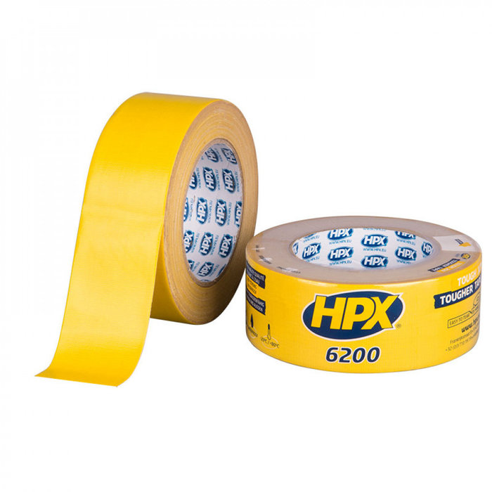 HPX HPX 6200 Reparatie Tape 48mmx25mtr Geel