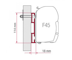 Fiamma Fiamma Adapter D 120 F45