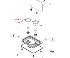 Dometic Dometic Pannenrooster PICE33 250mm