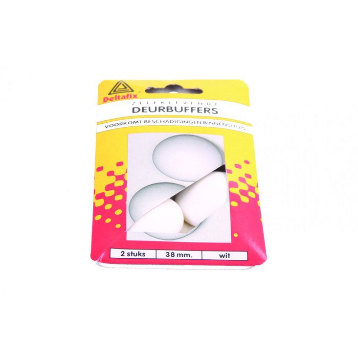 Deltafix 12 stuks Deltafix Deurbuffers ø38mm Wit 2st