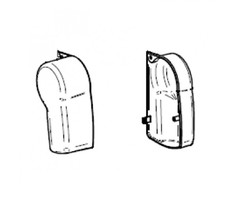 Thule Thule Eindkap Mainhousing LH+RH 4900 Wit