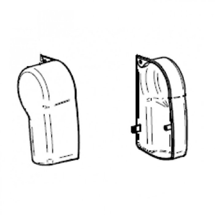 Thule Thule Eindkap Mainhousing LH+RH 4900 Wit