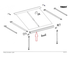 Thule Thule Roller Tube 1200 4.25