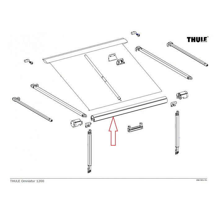 Thule Thule Roller Tube 1200 4.25