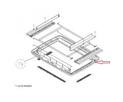 Dometic Dometic Midi Heki Onderkader