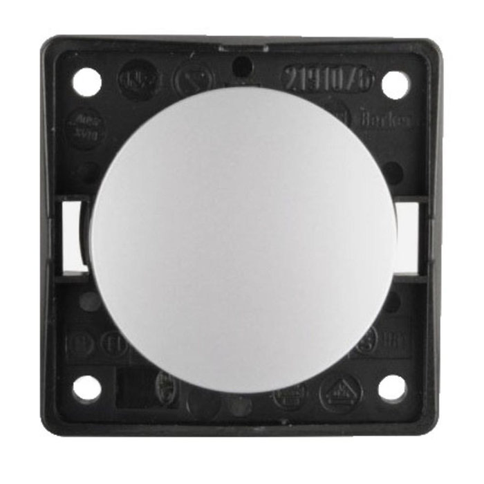 Berker Berker Aan/Uitschakelaar Flow/Pure Inbouw Chroom Mat 230V