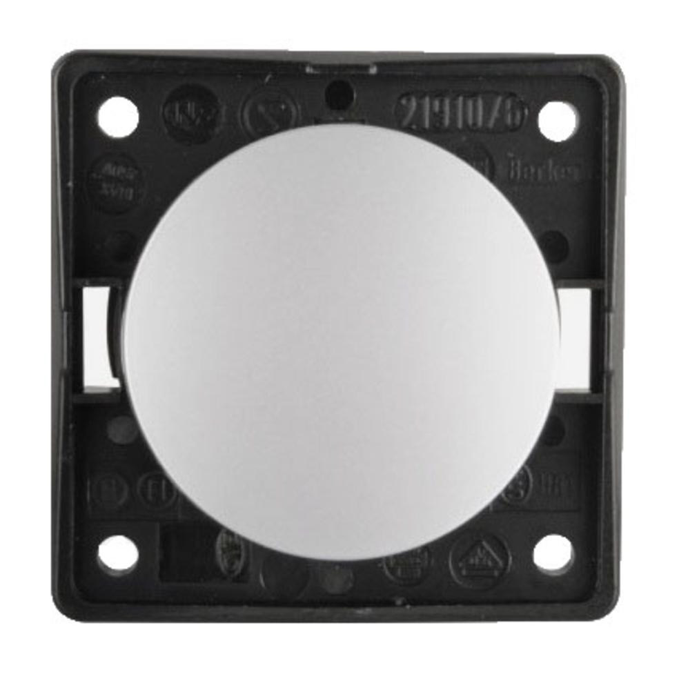 Berker Berker Aan/Uitschakelaar Flow/Pure Inbouw Chroom Mat 230V