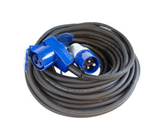 Vechline Vechline Verloopkabel 3x1.5mm² CEE-Winkelkoppeling 25m