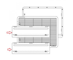 Dometic Dometic L200 Winterafdekkap Lichtgrijs 442.5x130