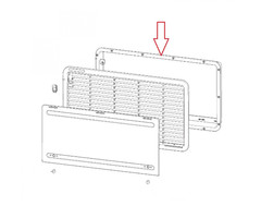 Dometic Dometic Inbouwframe Wit LS 330