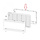 Dometic Inbouwframe Wit LS 330