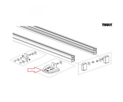 Thule Thule Ducato H2> 2017 Luifel SmartClamp
