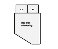 ViaMondo Matrasbeschermer Tencel Warmteregulerend 140x190 Rechts