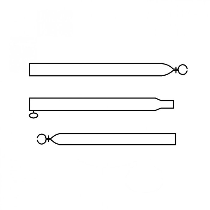 Campking Campking Verandastang 25/22mm 120-200 cm Aluminum
