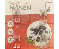 Fjord Outdoor Wandhaak Magische Clips Mini 4st.