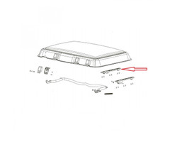 Dometic Dometic Midi Heki plaatje  v beugelvariant montage
