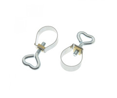 Campking 100 stuks Campking Stelring 25 mm met bout 100 st