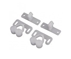 FjordOutdoor Dubbele snapper kunststof à 2 st.