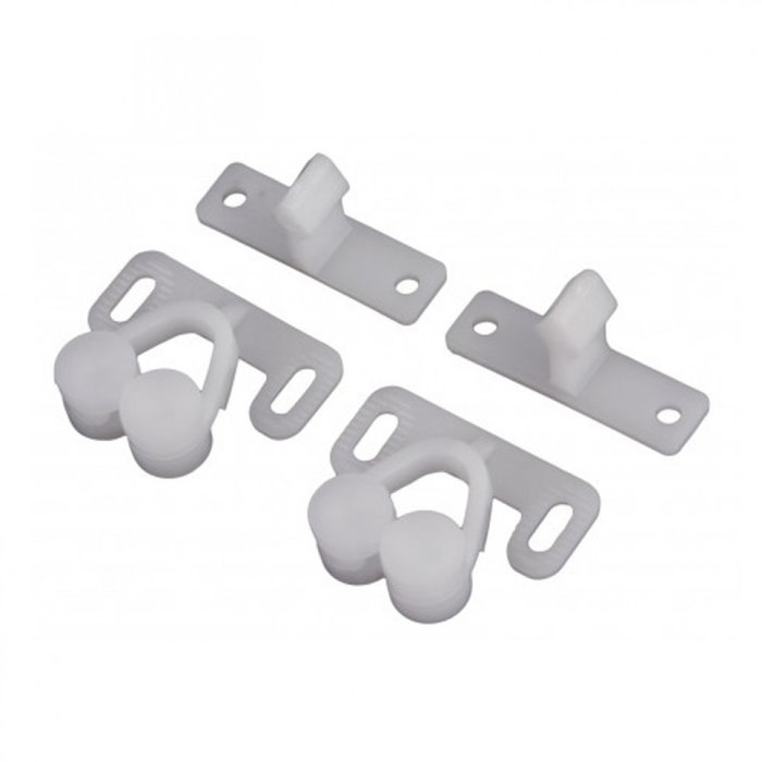 Fjord Outdoor Dubbele snapper kunststof à 2 st.