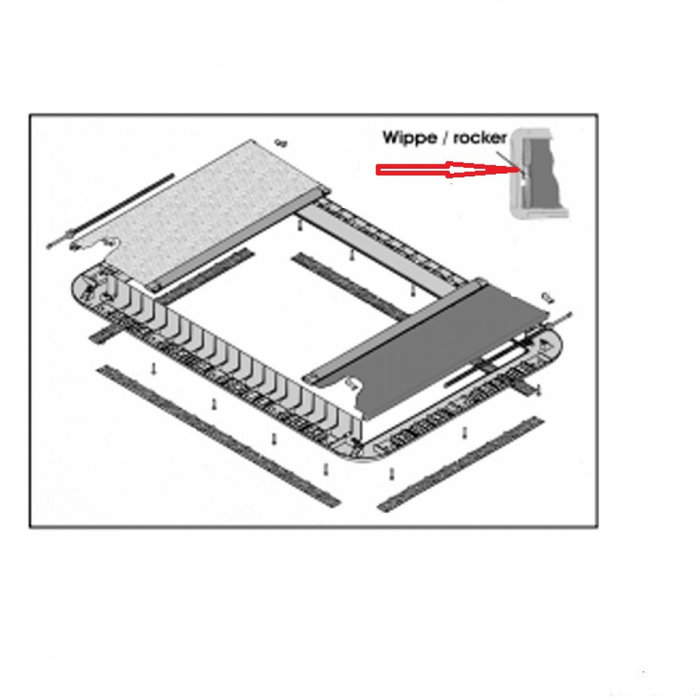 Dometic Dometic Heki 2 Greepje+ Veertje Grijs