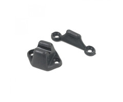 FjordOutdoor Deurvanger 2-delig Zwart