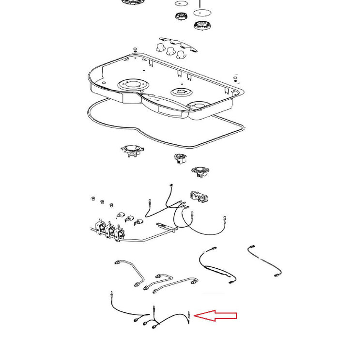 Thetford Thetford Thermokoppel 460mm