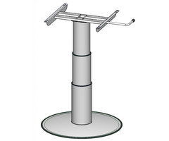 Ilse Ilse Vrijstaande Lifttafelpoot 7032 G06 34/71.5cm