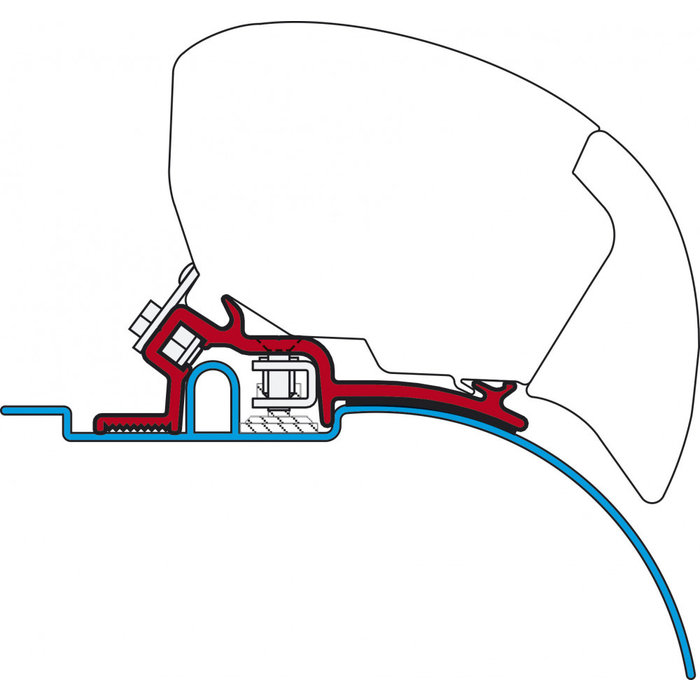 Fiamma Fiamma Ducato/Jumper/Boxer Kit H2-L2/L3 Laag Profiel 1994-2006 F65/F80