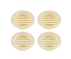 FjordOutdoor Rozet Crème 32mm