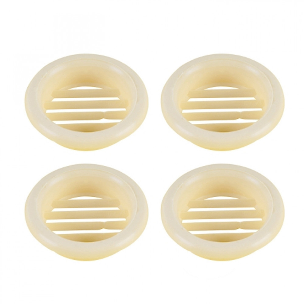 FjordOutdoor Rozet Crème 32mm