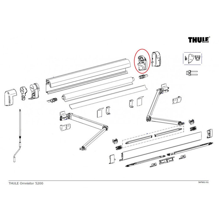 Thule Thule Binnenkap RH 5200